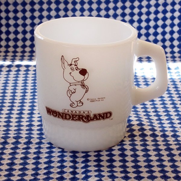 画像1: ファイヤーキング　アドバタイジングマグ　【Canada's Wonderland/茶】