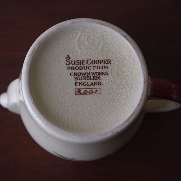 画像6: スージー・クーパー　ミルクジャグ　【タイガーリリー/レッド】