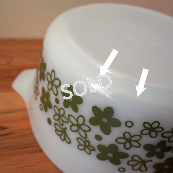 画像5: パイレックス　シンデレラキャセロール　＃474　【クレイジーデイジー】