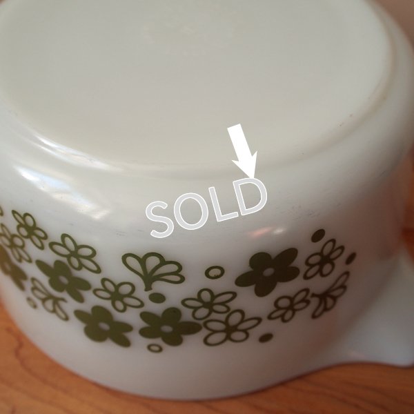 画像4: パイレックス　シンデレラキャセロール　＃474　【クレイジーデイジー】