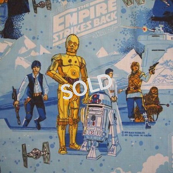 画像3: ヴィンテージ　フラットシーツ（ツインサイズ）　　【スターウォーズ/帝国の逆襲】