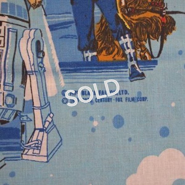 画像4: ヴィンテージ　フラットシーツ（ツインサイズ）　　【スターウォーズ/帝国の逆襲】