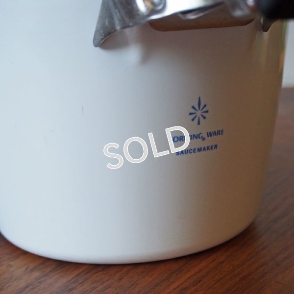 画像4: コーニングウェア　ソースメーカー　4cup　【コーンフラワー・蓋つき】