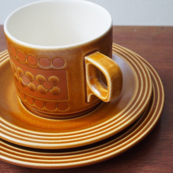 画像3: ホーンジー　コーヒーカップトリオ　【サフラン】