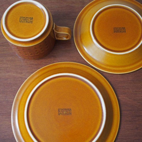 画像8: ホーンジー　コーヒーカップトリオ　【サフラン】