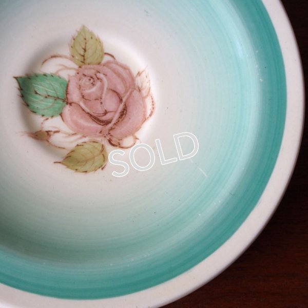 画像5: スージー・クーパー　デミタスカップ＆ソーサー　【パトリシアローズ/グリーン】