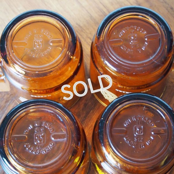 画像13: ファイヤーキング　スタッキングマグ4個セット　【クラッシックカー/アンバー】