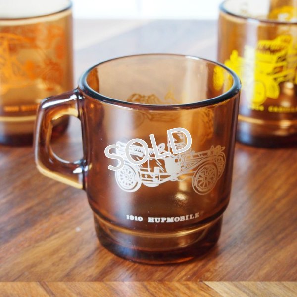 画像5: ファイヤーキング　スタッキングマグ4個セット　【クラッシックカー/アンバー】