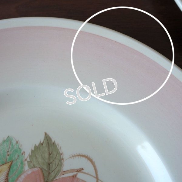 画像6: スージー・クーパー　22.5cmプレート　【パトリシアローズ/ピンク】D