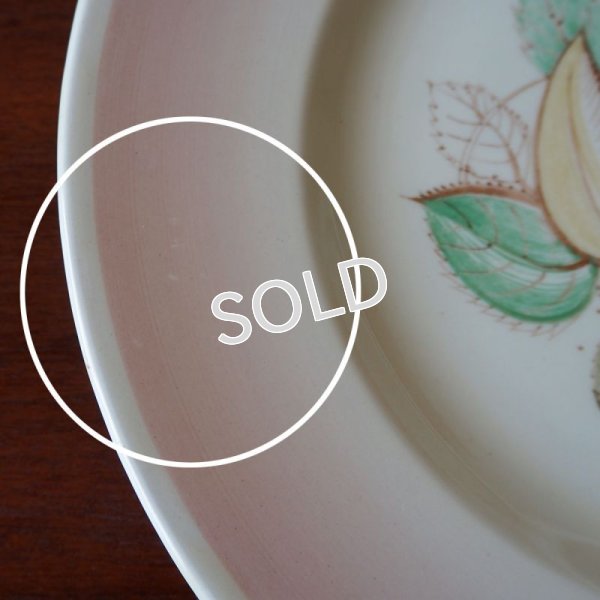 画像4: スージー・クーパー　22.5cmプレート　【パトリシアローズ/ピンク】C