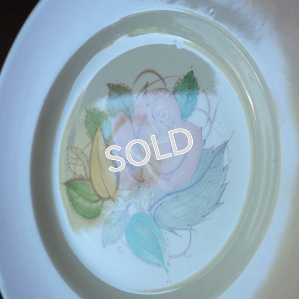 画像3: スージー・クーパー　22.5cmプレート　【パトリシアローズ/ピンク】C