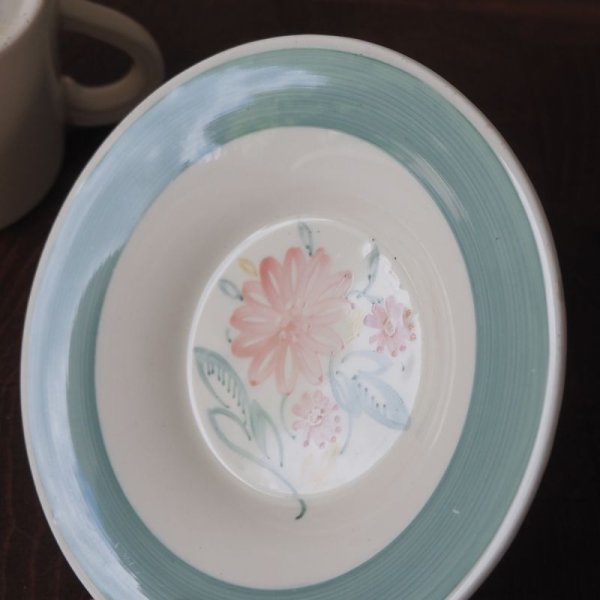 画像9: スージー・クーパー　デミタスカップ＆ソーサー　C【フローラル/ブルー】