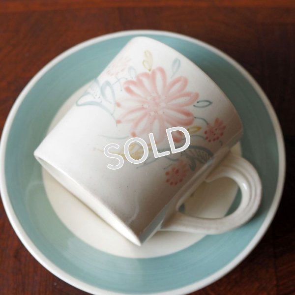 画像4: スージー・クーパー　デミタスカップ＆ソーサー　B【フローラル/ブルー】