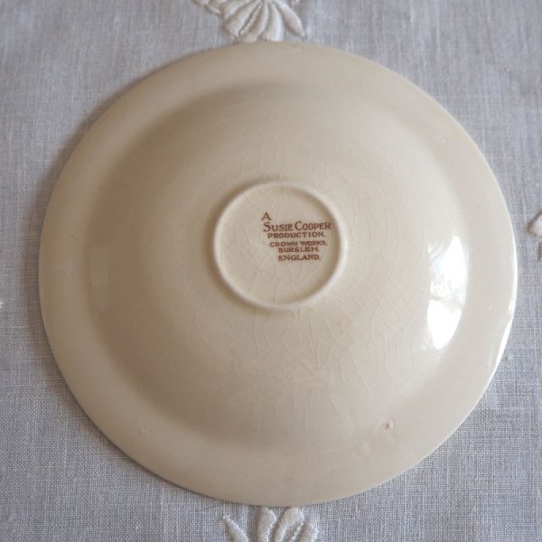 画像10: スージー・クーパー　ファルコンシェイプ　デミタスカップ＆ソーサー【パトリシアローズ/ピンク】A