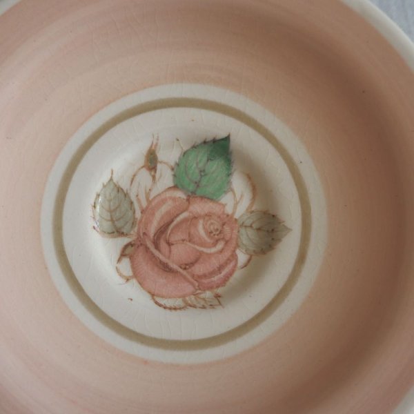 画像8: スージー・クーパー　ファルコンシェイプ　デミタスカップ＆ソーサー【パトリシアローズ/ピンク】A