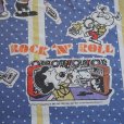 画像6: ヴィンテージ　フィッテッドシーツ　ツインサイズ【Snoopy /Rock`n Roll】