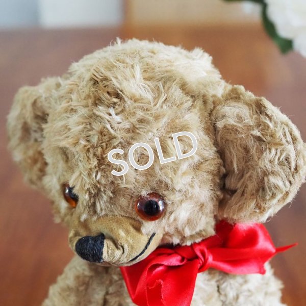 画像9: ご予約済　ビンテージ　テディベア　【メリーソート/チーキー 9インチ　アートシルク　REGD DESIGN】1957〜1960’s　航空便送料込