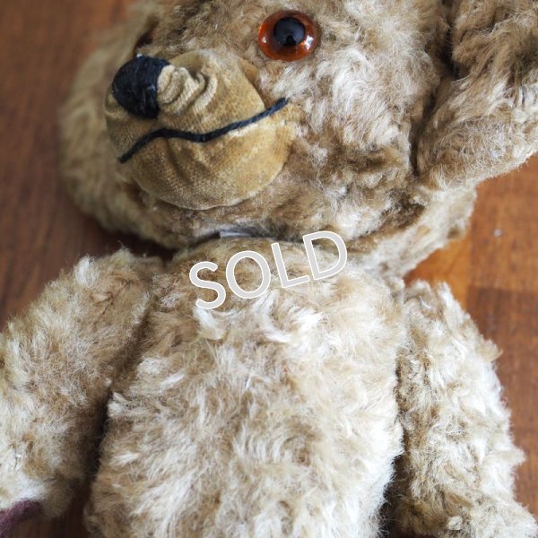 画像10: ご予約済　ビンテージ　テディベア　【メリーソート/チーキー 9インチ　アートシルク　REGD DESIGN】1957〜1960’s　航空便送料込