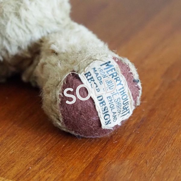 画像6: ご予約済　ビンテージ　テディベア　【メリーソート/チーキー 9インチ　アートシルク　REGD DESIGN】1957〜1960’s　航空便送料込