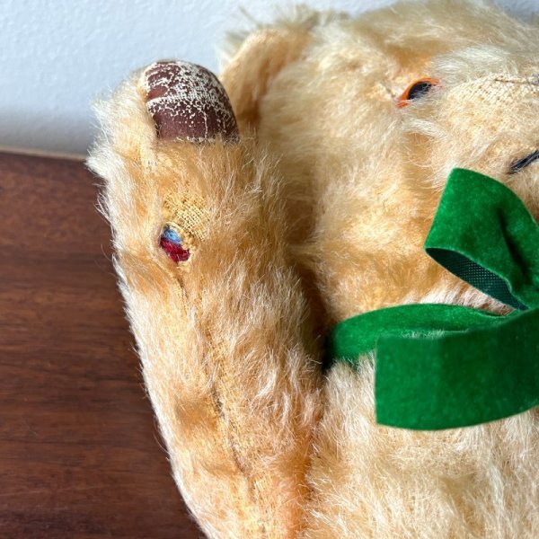 画像8: ビンテージ　テディベア　【ゴールドモヘア　39cm 】1960年代