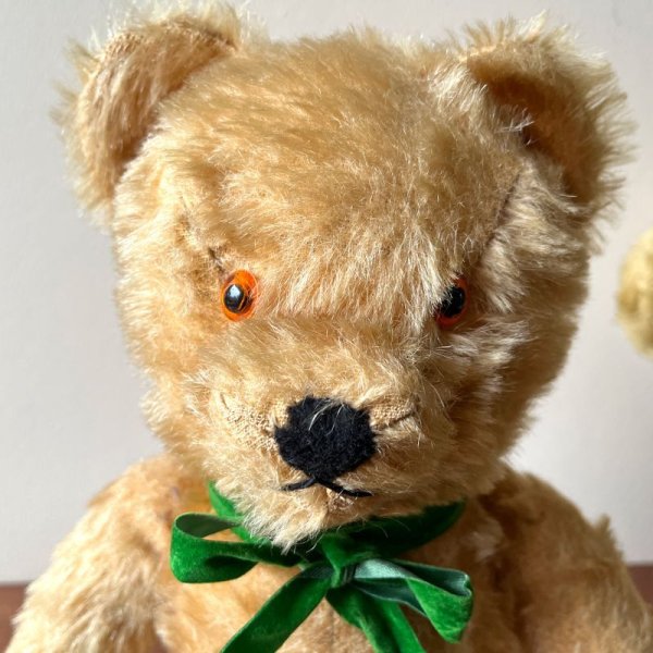 画像4: ビンテージ　テディベア　【ゴールドモヘア　39cm 】1960年代