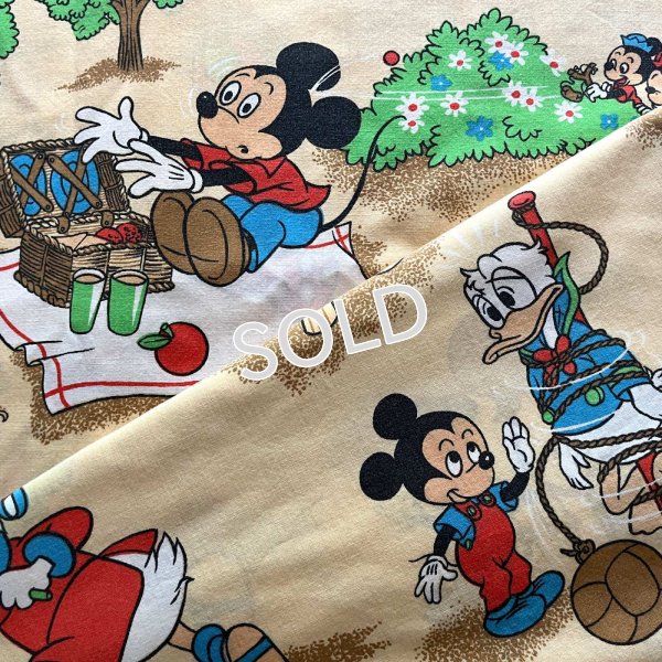 画像1: ヴィンテージ  コンフォーターケース　【ディズニー/公園】ご予約済み