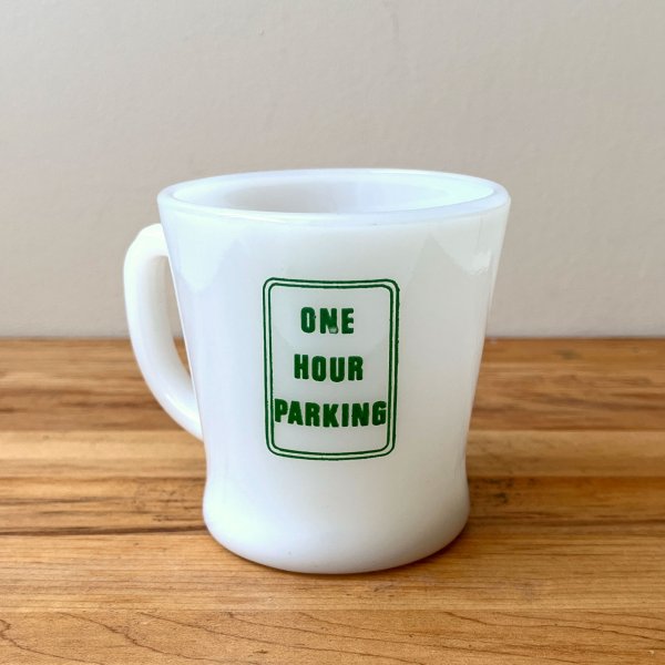 画像2: ファイヤーキング　Dハンドルマグ　【トラフィックサイン/One Hour Parking】