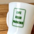 画像5: ファイヤーキング　Dハンドルマグ　【トラフィックサイン/One Hour Parking】