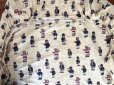 画像2: ヴィンテージ  フィッテッドシーツ　ツインサイズ　【ラルフローレン/ポロベア】イエローストライプ　 (2)
