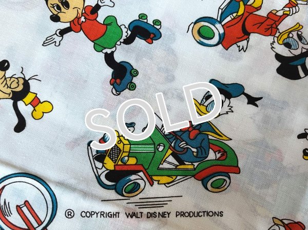 画像6: ヴィンテージ  ファブリック　【ディズニー/キャラクターいろいろ】レア柄　未使用 (6)