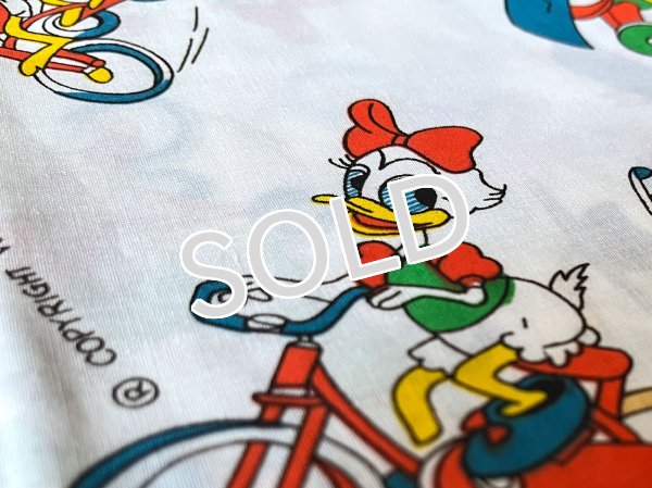 画像9: ヴィンテージ  ファブリック　【ディズニー/キャラクターいろいろ】レア柄　未使用 (9)
